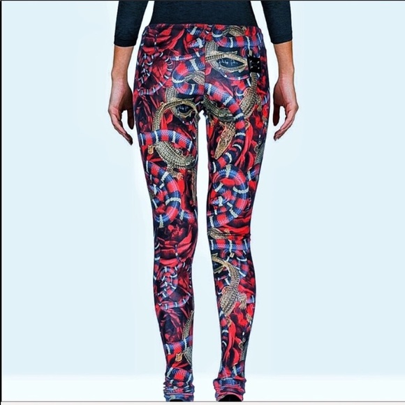 PHILIPP PLEIN snake leggings - Picture 4 of 8